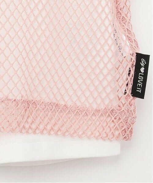 by LOVEiT / バイ ラビット Tシャツ | オーバーメッシュセット | 詳細6