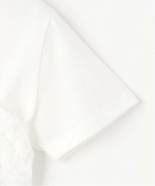 by LOVEiT / バイ ラビット Tシャツ | チュールビスチェつきTシャツ | 詳細7