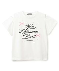 by LOVEiT / バイ ラビット Tシャツ | 【大好評につき再入荷】ビジューガーリーTシャツ