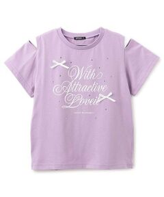 by LOVEiT / バイ ラビット Tシャツ | 【大好評につき再入荷】ビジューガーリーTシャツ