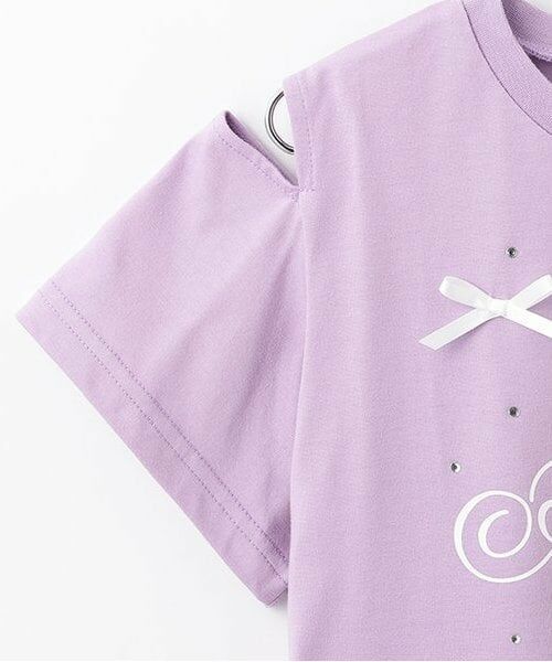 by LOVEiT / バイ ラビット Tシャツ | 【大好評につき再入荷】ビジューガーリーTシャツ | 詳細4