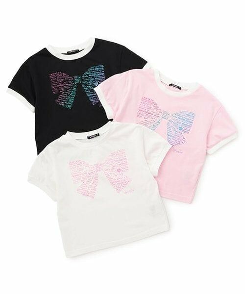 by LOVEiT / バイ ラビット Tシャツ | グラデーションリボンTシャツ | 詳細7