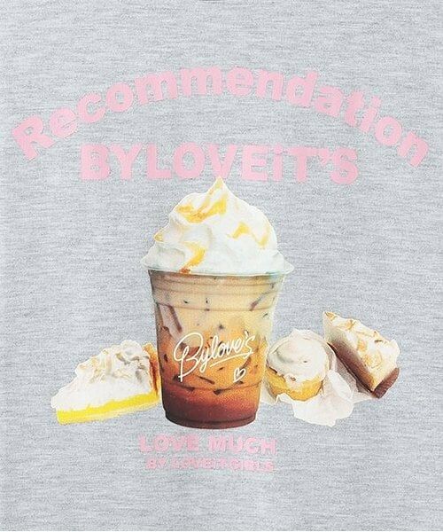 by LOVEiT / バイ ラビット Tシャツ | クリームラテTシャツ | 詳細3