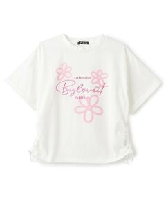 by LOVEiT / バイ ラビット Tシャツ | エアブラシフラワーTシャツ