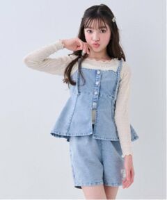 by LOVEiT / バイ ラビット ショート・ハーフ・半端丈パンツ | ビスチェパンツセット