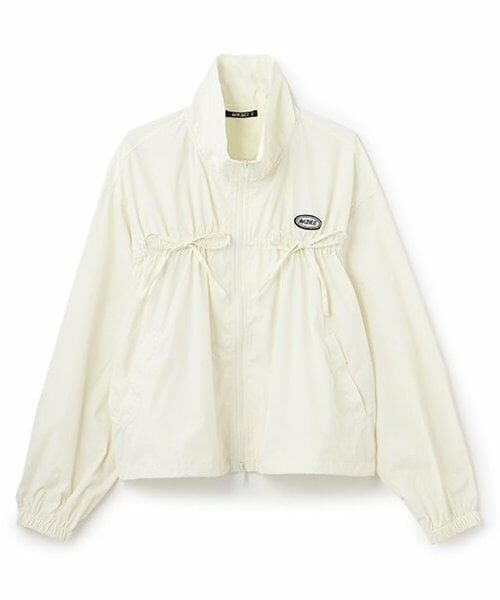 by LOVEiT / バイ ラビット ブルゾン | 【Cuugal掲載】リボンブルゾン（オフ ホワイト）