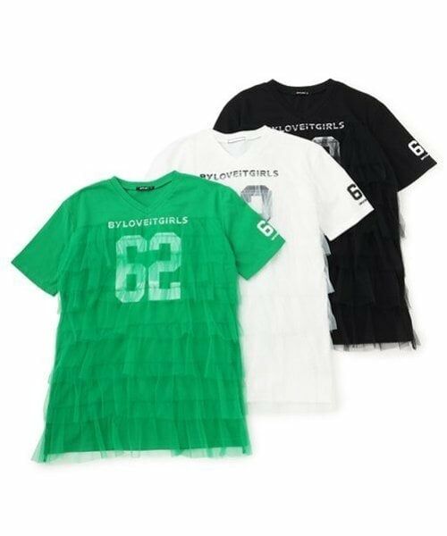 by LOVEiT / バイ ラビット ミニ丈・ひざ丈ワンピース | リメイク風ナンバーワンピース | 詳細7