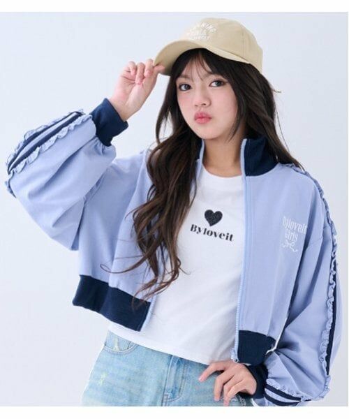 by LOVEiT / バイ ラビット ブルゾン | トラックジャケット（ブルー）