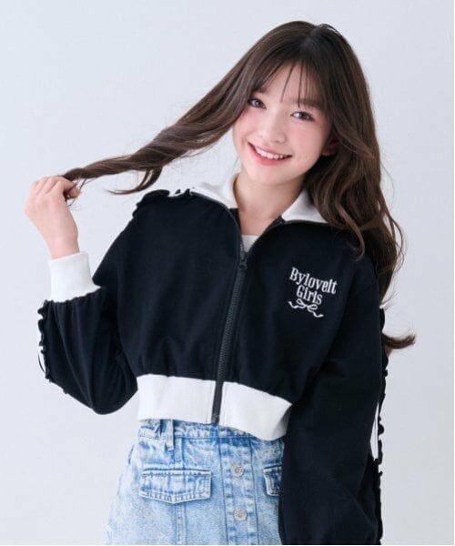 by LOVEiT / バイ ラビット ブルゾン | トラックジャケット（黒）