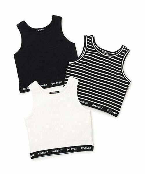 by LOVEiT / バイ ラビット キャミソール・チューブトップ | パット入りクロップドタンク | 詳細7
