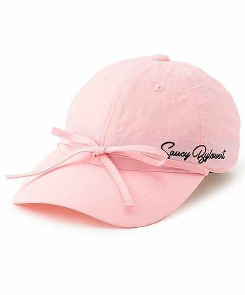 by LOVEiT / バイ ラビット キャップ | リボンテープキャップ（ピンク）