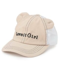 by LOVEiT / バイ ラビット キャップ | クマ耳メッシュキャップ