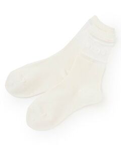 by LOVEiT / バイ ラビット ソックス | 【ニコ☆プチ掲載】シアークルーソックス