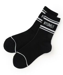by LOVEiT / バイ ラビット ソックス | ラインクルーソックス