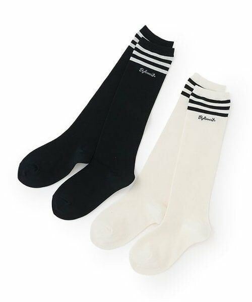 by LOVEiT / バイ ラビット ソックス | ラインハイソックス | 詳細4