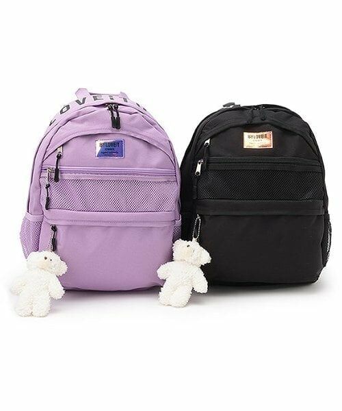 by LOVEiT / バイ ラビット リュック・バックパック | クマチャームつきデイパック | 詳細15