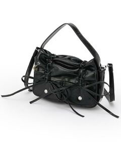 by LOVEiT / バイ ラビット ショルダーバッグ | 【ニコ☆プチ・Cuugal掲載】リボンポケ２ＷＡＹバッグ