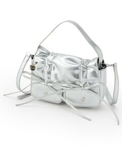 by LOVEiT / バイ ラビット ショルダーバッグ | 【ニコ☆プチ・Cuugal掲載】リボンポケ２ＷＡＹバッグ