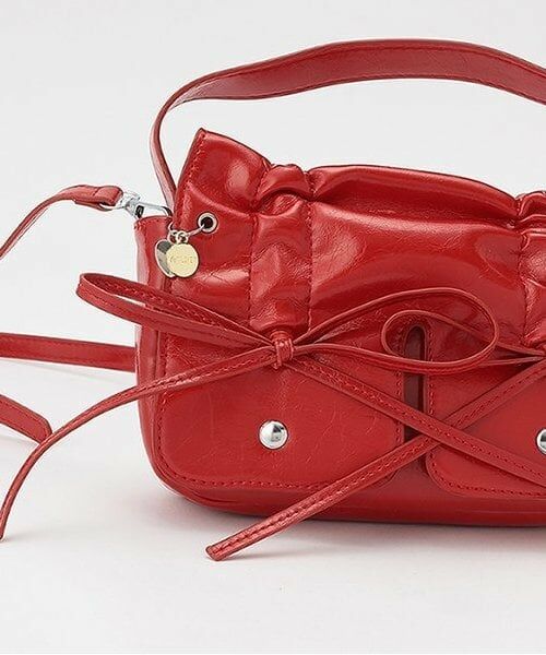 by LOVEiT / バイ ラビット ショルダーバッグ | 【ニコ☆プチ・Cuugal掲載】リボンポケ２ＷＡＹバッグ | 詳細5