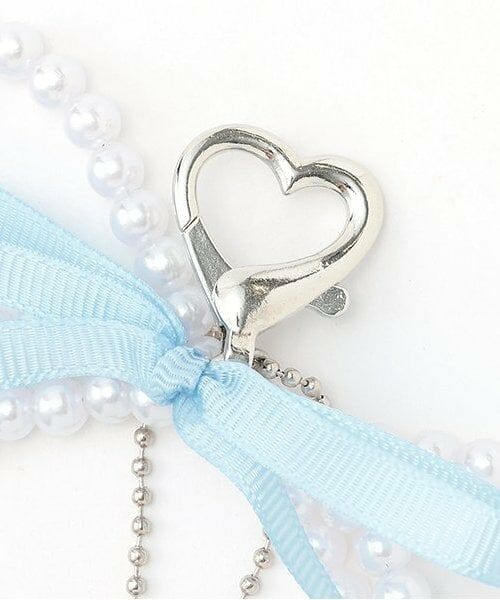 by LOVEiT / バイ ラビット チャーム | パールリボンチャーム | 詳細1