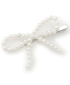 by LOVEiT / バイ ラビット ヘアピン | パールリボンクリップ