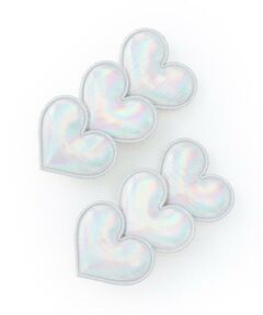 by LOVEiT / バイ ラビット ヘアピン | 3ハートクリップ（2個セット）