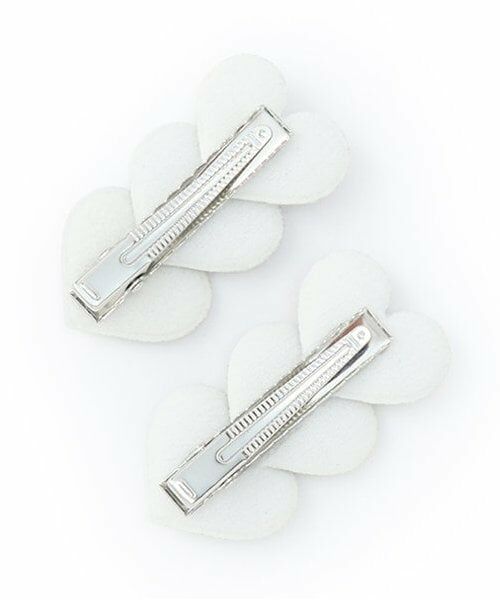 by LOVEiT / バイ ラビット ヘアピン | 3ハートクリップ（2個セット） | 詳細1