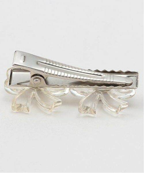 by LOVEiT / バイ ラビット ヘアピン | クリアリボンクリップ | 詳細1