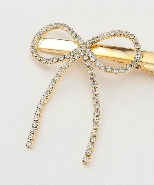 by LOVEiT / バイ ラビット ヘアピン | キラキラリボンクリップ（2個セット） | 詳細3