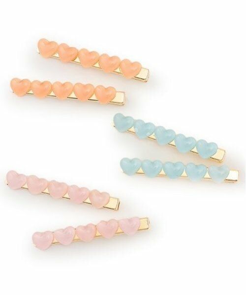 by LOVEiT / バイ ラビット ヘアピン | ミニハートクリップ（2個セット） | 詳細4