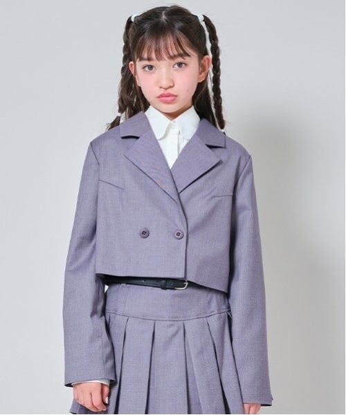 by LOVEiT / バイ ラビット テーラードジャケット | リボンつきショートジャケット | 詳細1