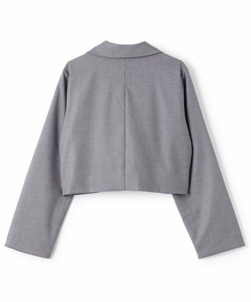 by LOVEiT / バイ ラビット テーラードジャケット | リボンつきショートジャケット | 詳細12