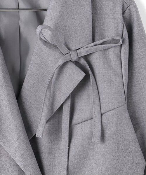 by LOVEiT / バイ ラビット テーラードジャケット | リボンつきショートジャケット | 詳細15