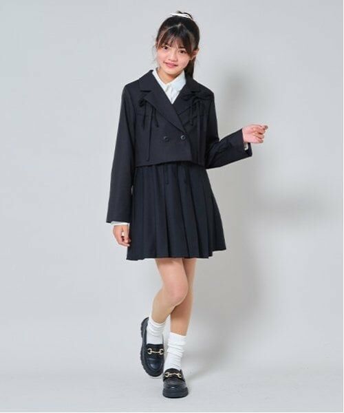 by LOVEiT / バイ ラビット テーラードジャケット | リボンつきショートジャケット | 詳細5