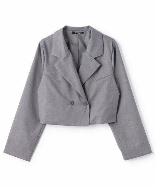 by LOVEiT / バイ ラビット テーラードジャケット | リボンつきショートジャケット | 詳細9