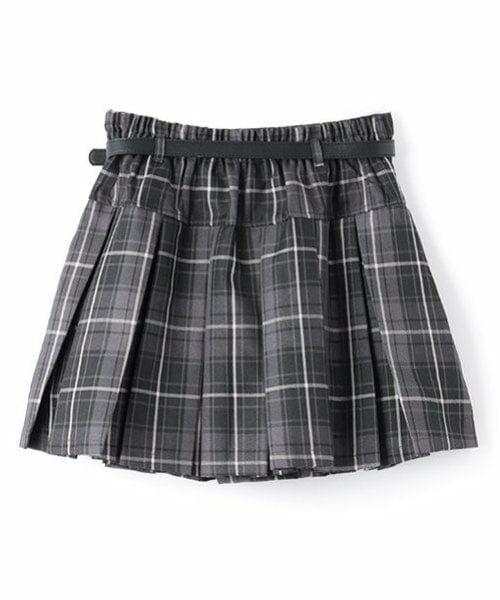 by LOVEiT / バイ ラビット ミニ・ひざ丈スカート | ベルトつきプリーツスカート（インパンつき） | 詳細10
