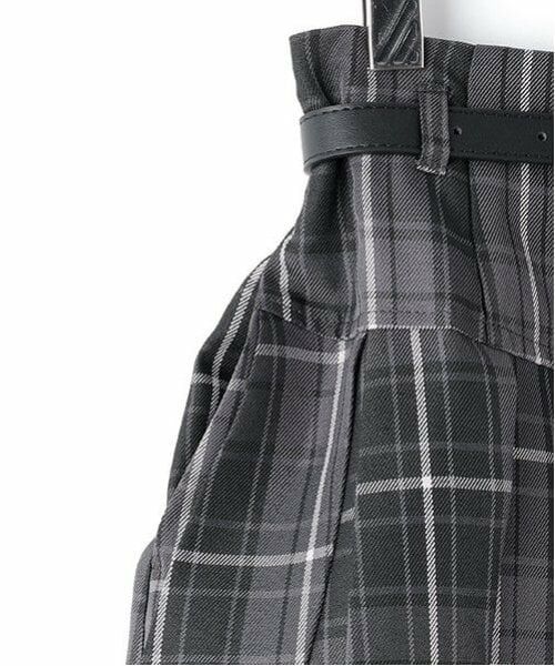 by LOVEiT / バイ ラビット ミニ・ひざ丈スカート | ベルトつきプリーツスカート（インパンつき） | 詳細12