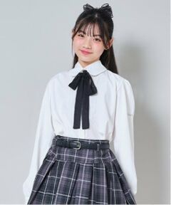 by LOVEiT / バイ ラビット シャツ・ブラウス | ボウタイつきシャツブラウス