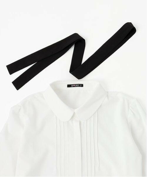 by LOVEiT / バイ ラビット シャツ・ブラウス | ボウタイつきシャツブラウス | 詳細4