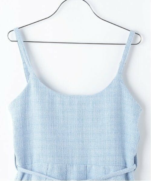 by LOVEiT / バイ ラビット ミニ丈・ひざ丈ワンピース | ベルトつきキャミワンピース | 詳細4