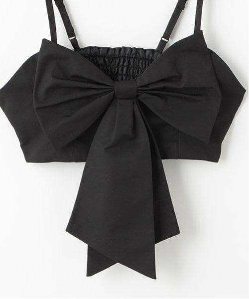 by LOVEiT / バイ ラビット ミニ丈・ひざ丈ワンピース | リボンビスチェつきシャツワンピース | 詳細10