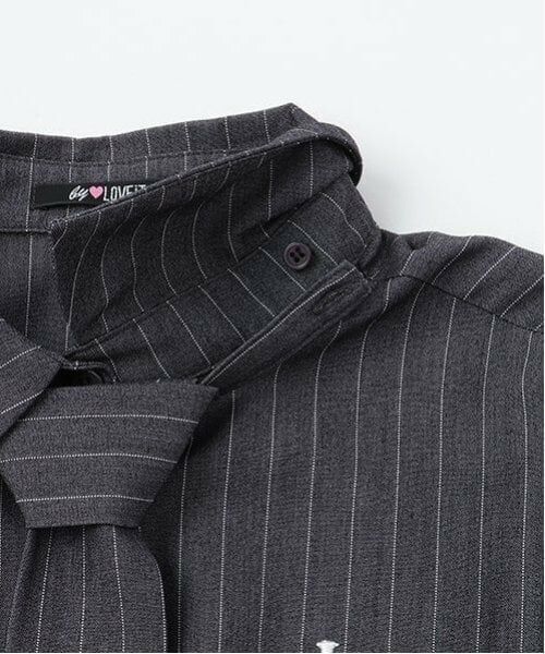 by LOVEiT / バイ ラビット ミニ丈・ひざ丈ワンピース | タイつきシャツワンピース | 詳細6