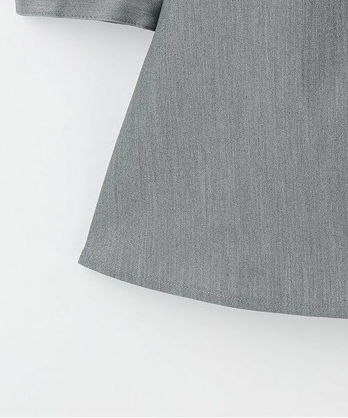 by LOVEiT / バイ ラビット ミニ丈・ひざ丈ワンピース | リボンビスチェ付きシャツワンピース | 詳細10