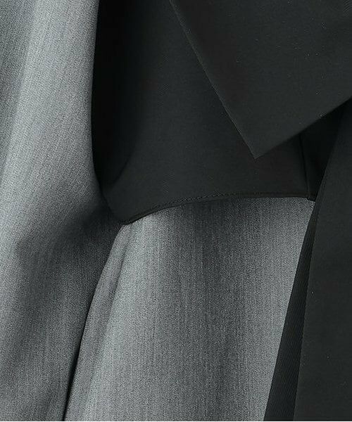 by LOVEiT / バイ ラビット ミニ丈・ひざ丈ワンピース | リボンビスチェ付きシャツワンピース | 詳細6