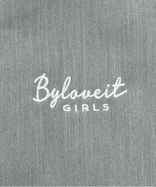 by LOVEiT / バイ ラビット ミニ丈・ひざ丈ワンピース | リボンビスチェ付きシャツワンピース | 詳細7