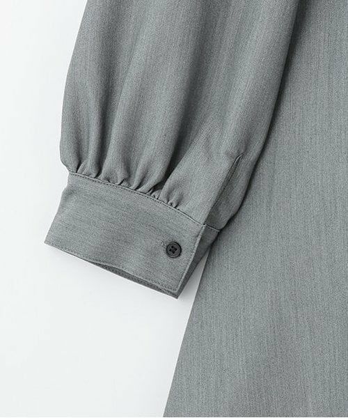 by LOVEiT / バイ ラビット ミニ丈・ひざ丈ワンピース | リボンビスチェ付きシャツワンピース | 詳細8