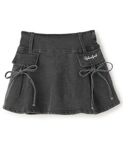 by LOVEiT / バイ ラビット ミニ・ひざ丈スカート | 【ニコ☆プチ掲載】ポケットリボンスカート