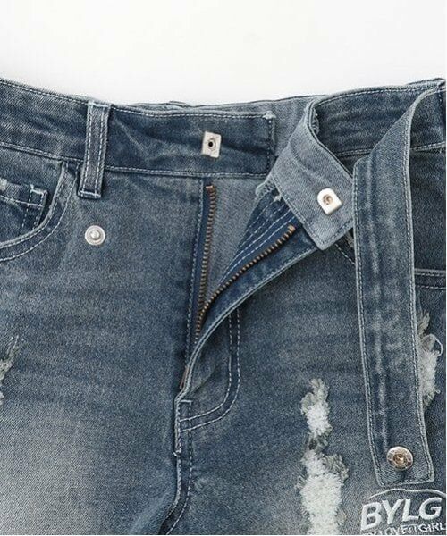 by LOVEiT / バイ ラビット ショート・ハーフ・半端丈パンツ | ベルトポイントショートパンツ | 詳細5