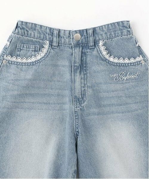 by LOVEiT / バイ ラビット ショート・ハーフ・半端丈パンツ | 【Cuugal掲載】レース付きハーフパンツ | 詳細3