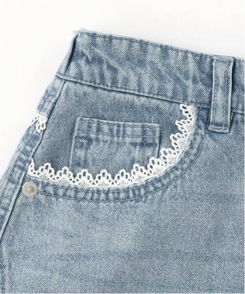 by LOVEiT / バイ ラビット ショート・ハーフ・半端丈パンツ | 【Cuugal掲載】レース付きハーフパンツ | 詳細5